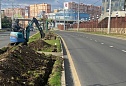 Система автоматического полива на Кубанской набережной